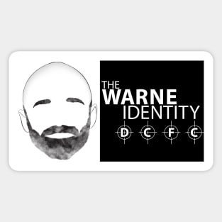 The Warne Identity. Sticker
